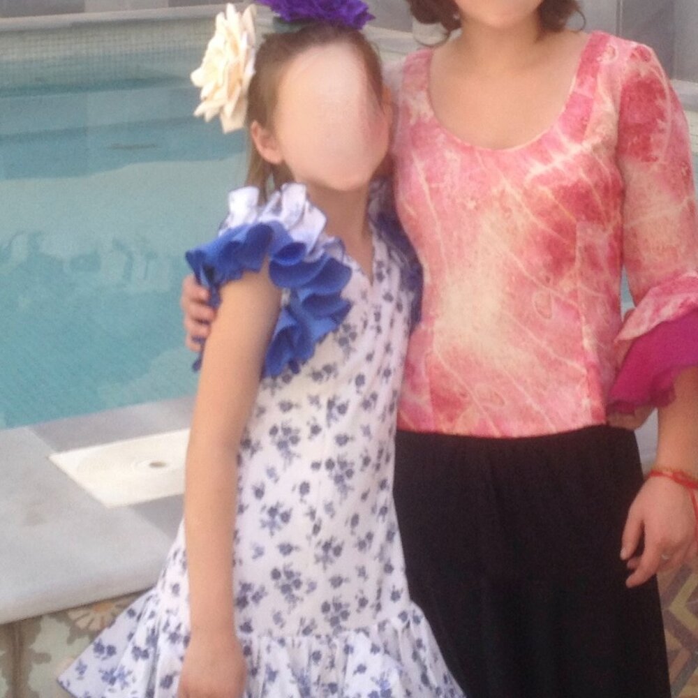 Flamenco Feria Dress from Southern Spain for Sevillanas!
